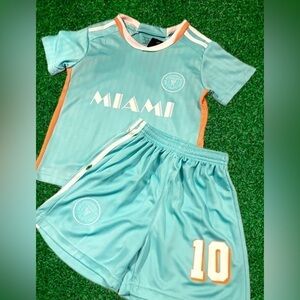 Miami Messi Soccer Jersey Youth XL - Age 12-14 - Kids Extra Large - SHIPS TODAY